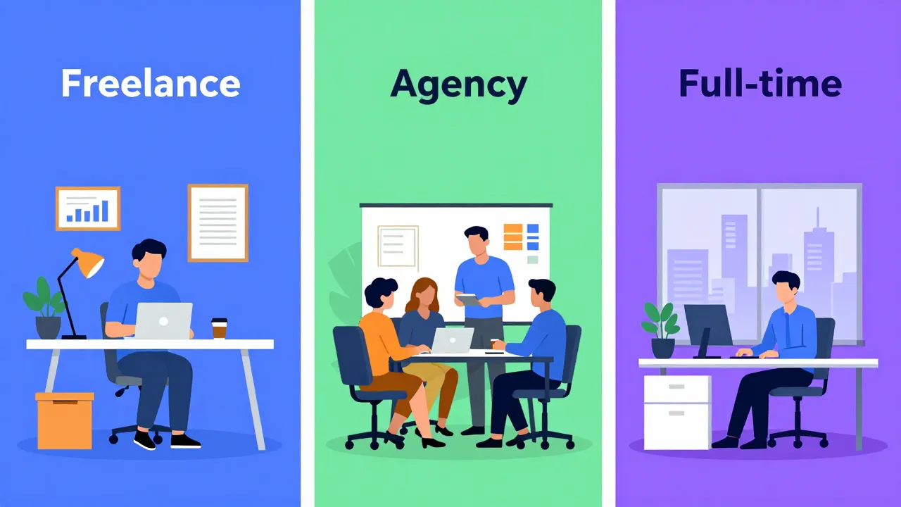 Freelancing vs Agency vs Full-Time — Choosing Your Developer Career Path in 2026